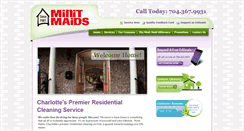 Desktop Screenshot of minitmaids.com